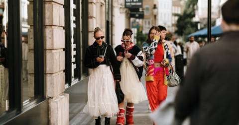Londýn, laboratoř kreativity. Aneb to nejlepší z ulic fashion weeku